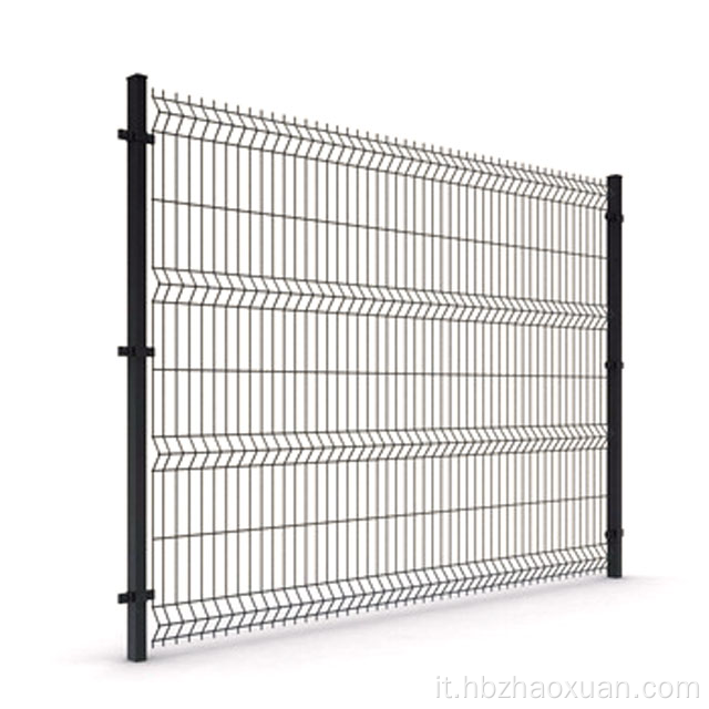 V Fence a maglie di filo pieghevole 3D saldato
