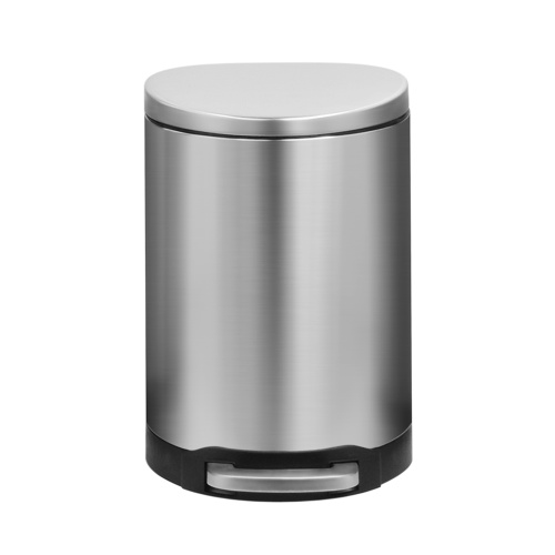 China D Shape Design Stainless Steel Garbage Can Manufactory