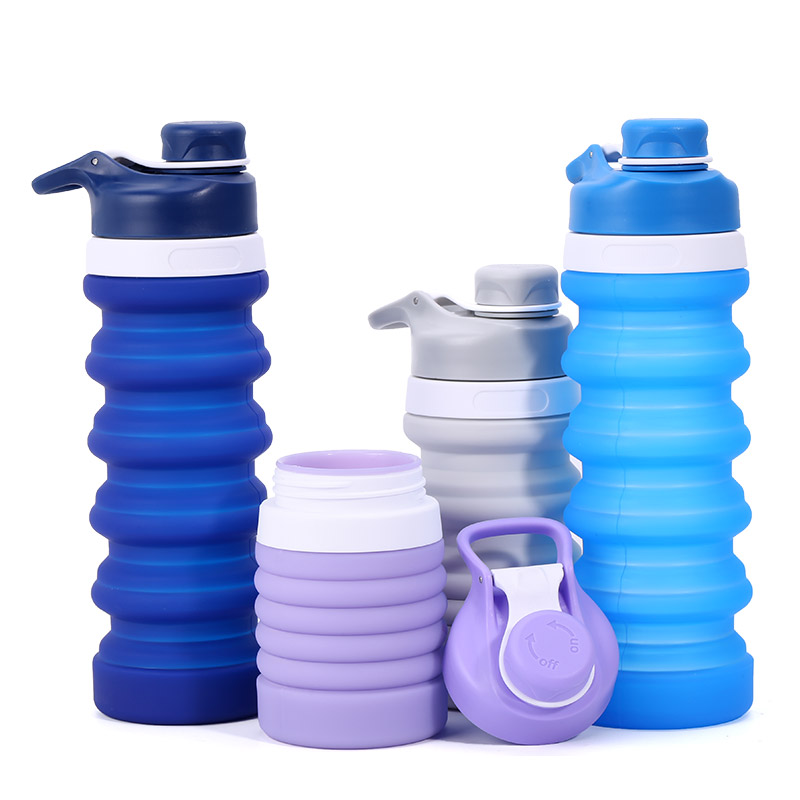 Popular silicone water bottle