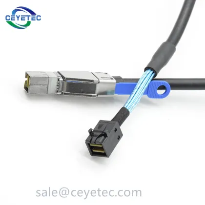 Mini SAS 8644 to 8643 1 Meter External Data Server Cable