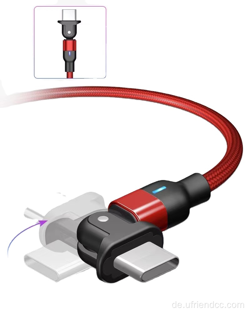 Schnelle Ladegeräte/Adapter -Rotationsanschluss