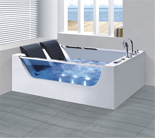 Heißer Verkauf weiße Acryl freistehende Badezimmerbathtub