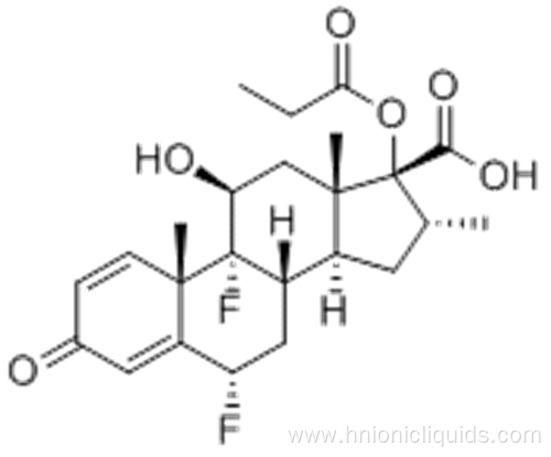 Androsta-1,4-diene-17-carboxylicacid, 6,9-difluoro-11-hydroxy-16-methyl-3-oxo-17-(1-oxopropoxy)-,( 57187593,6a,11b,16a,17a)- CAS 65429-42-7