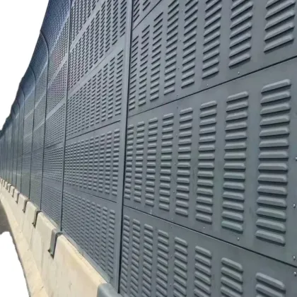 Perforated Stainless Steel Sheet Sound Barriers Noise Barrier Netting