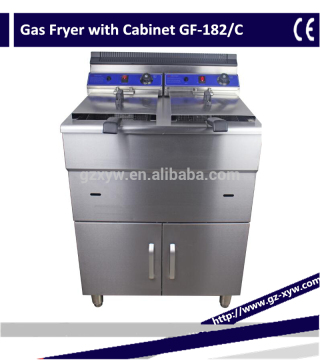 Commercial Gas Floor Model Fryer for Catering Equipment