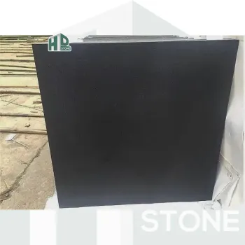 Natural Finish Black Basalt Stone & Polished Granite Tiles for Indoor/Outdoor Applications