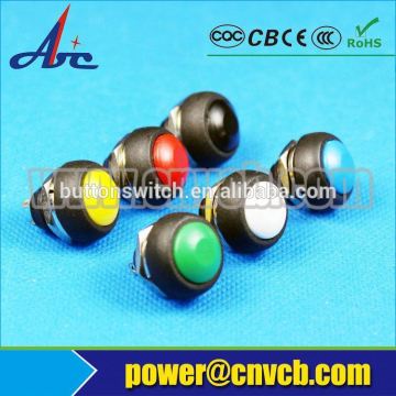 mini waterproof push button switch
