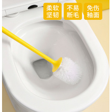 Yellow Duck Cute Toilet Brush Set with Holder
