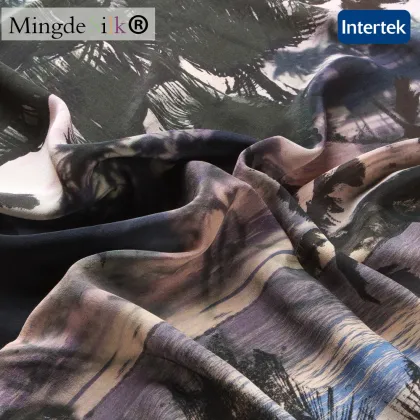 14mm Silk Viscose Blend Crepe De Chine Fabric