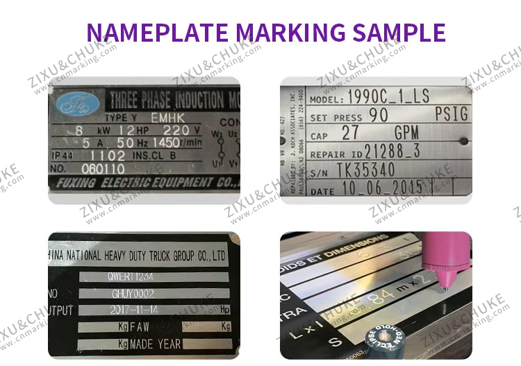 140*80 mm pneumatic engraving machine