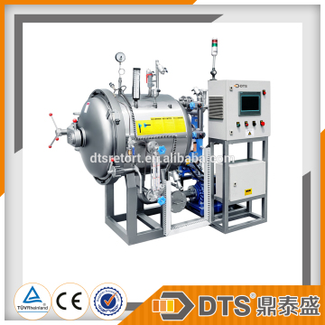 pilot/test retort for new product development; laboratory of food