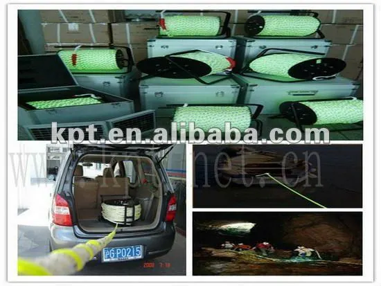 glowing and flashing rescue floating el rope