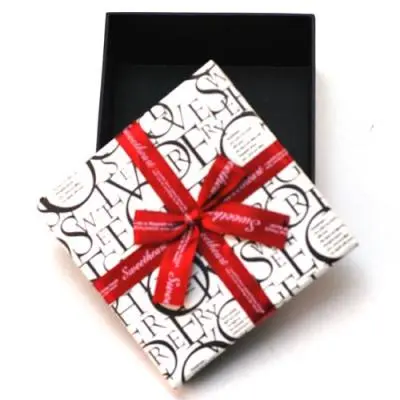 newest  gift packaging box