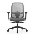 Silla de oficina cómoda y hermosa con espalda en la mitad