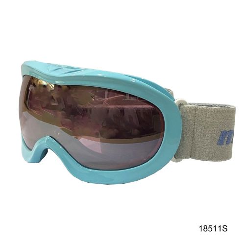 Diseño de seguridad de gafas de esquí de nieve para niños
