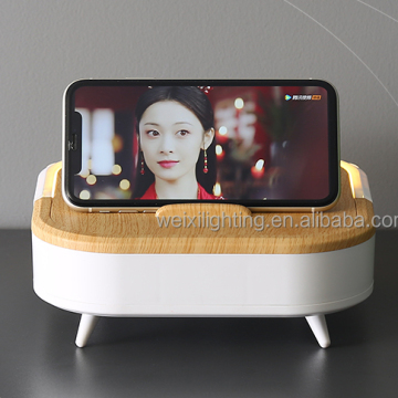 Wireless Charging Desk Lamp with Speaker