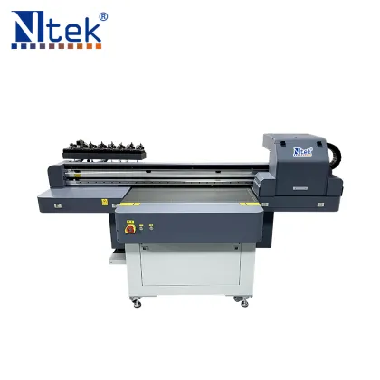 6090 UV Inkjet Flatbed Printer - UV Rotary Flatbed Printer