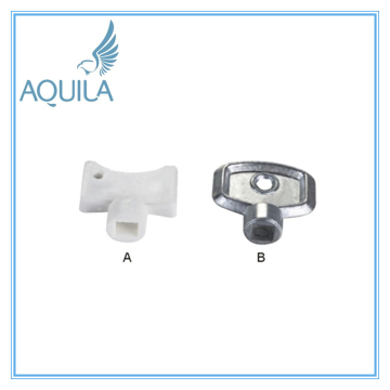 ABS Zinc Airvent Key