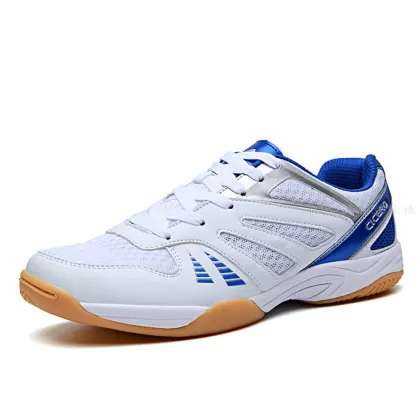 Men Women Professional Volleyball Shoes Breathable Lightweight Non-slip Sole Sneakers Wear-Resistant Volleyball Trainers