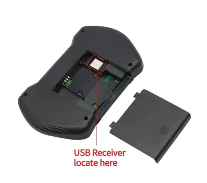 Wireless Gaming Keyboard and Mouse Combo: Computer MT10 Fly Mini Air Mouse and Keyboard