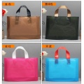 Biodegradable Plastic reusable Shopping bag with handle