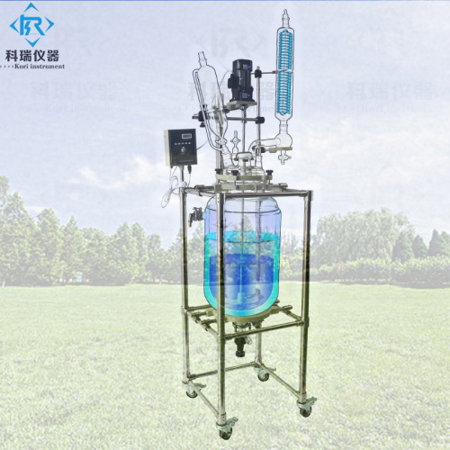 Vacuum rotary evaporator with chiller and vacuum pump