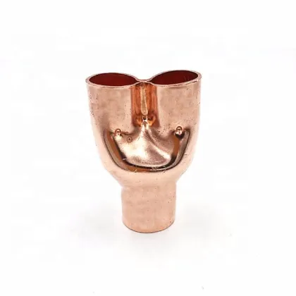 Copper Pipe Fittings: Pants or Y Shape Links