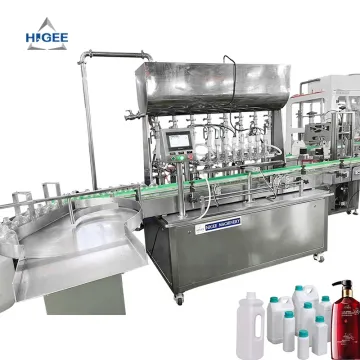 Automatic Bottle Filling and Capping Machine Line for Soap, Liquid Hand Wash, and Laundry Detergent
