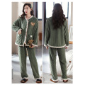 women's autumn winter plush pajamas