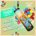 R＆Mモンスターキット7000パフ使い捨て蒸気