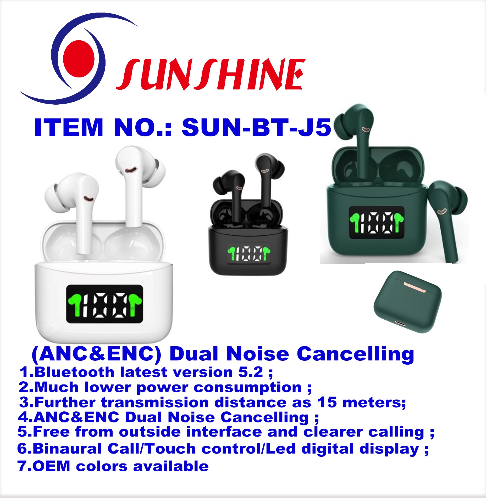 Sun Bt J5 3sunshine
