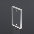 Ventana de fluoruro de bario óptico UV de 42x23x5 mm