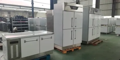 4 Door Industrial Deep Freezer Upright Refrigerator - Commercial Freezer