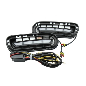 Yellow Turn Signal DRL LED Daytime Running Light Fog Lamp for Kia Stinger 2017/2018/2019