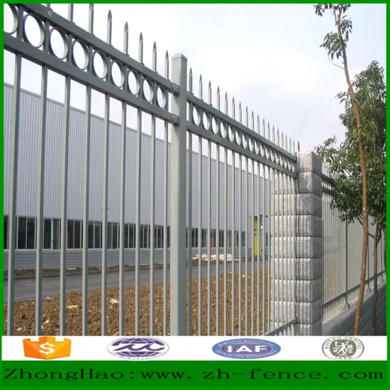 Factory direct sale widely used Zinc Steel tube Fence and fence gate