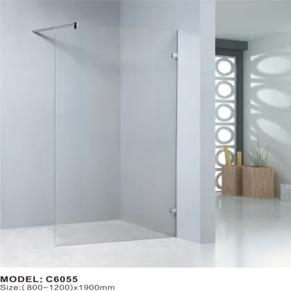 Frameless Aluminum Shower Room & Toilet Cabin Accessories