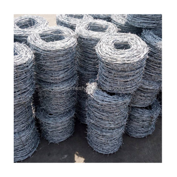 Hybrid Barb Wire Clamp Fencing Net 120m