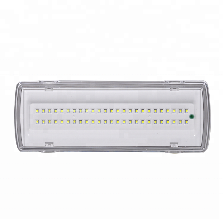 Luz de emergencia LED empotrada práctica multidireccional