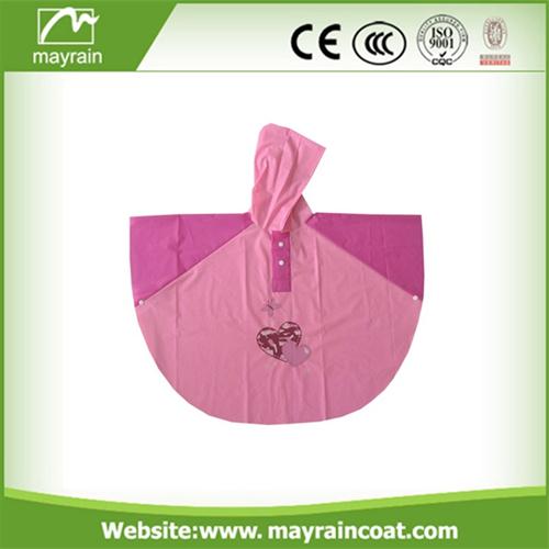 Pvc Material Kids Poncho