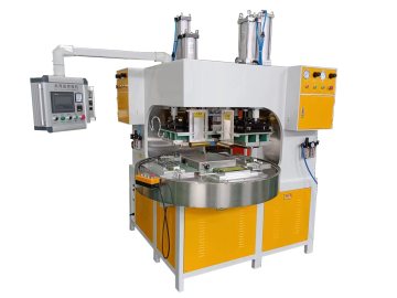 Household foam shell turntable high-frequency machine
