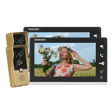 Top-Quality Luxury Home Multiroom Intercom System with Two Monitors and Video Doorphone