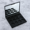Caja compacta de sombra de ojos de plástico de venta caliente