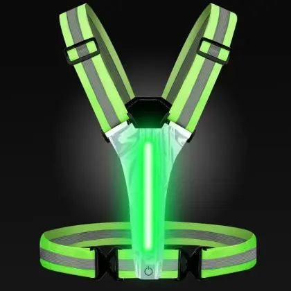 LED Reflective Safety Vest