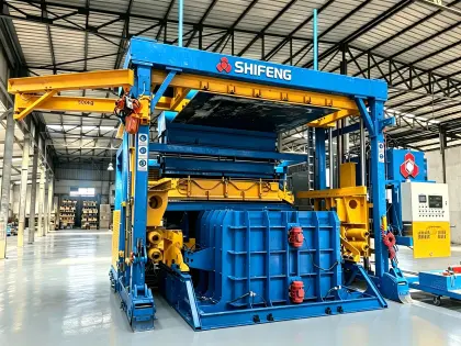 Precast component flipping equipment