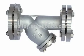 Flange end cast steel/stainless steel Y Strainer(filter)