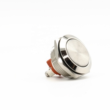 Switch Button Waterproof Head 22mm Flat - 5A IP65 Bersertifikat