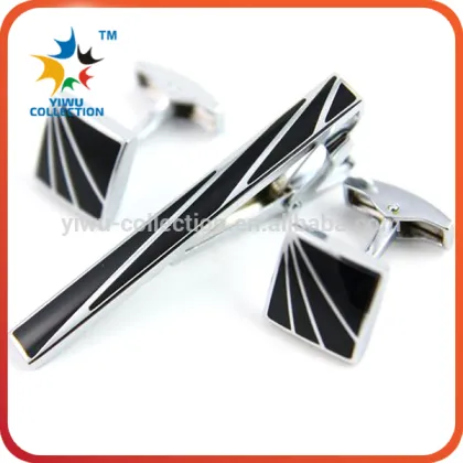 Customized Design Cuff Link and Tie Clips
