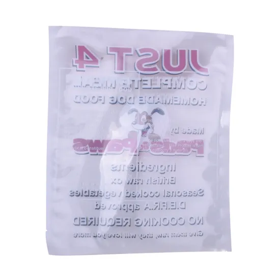 Top Quality Dog Food Three Side Seal Pouch