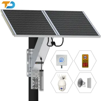 High Efficiency Solar Energy Systems: 50Ah Batteries & 120W, 160W, 200W Solar Power Kits for CCTV Cameras