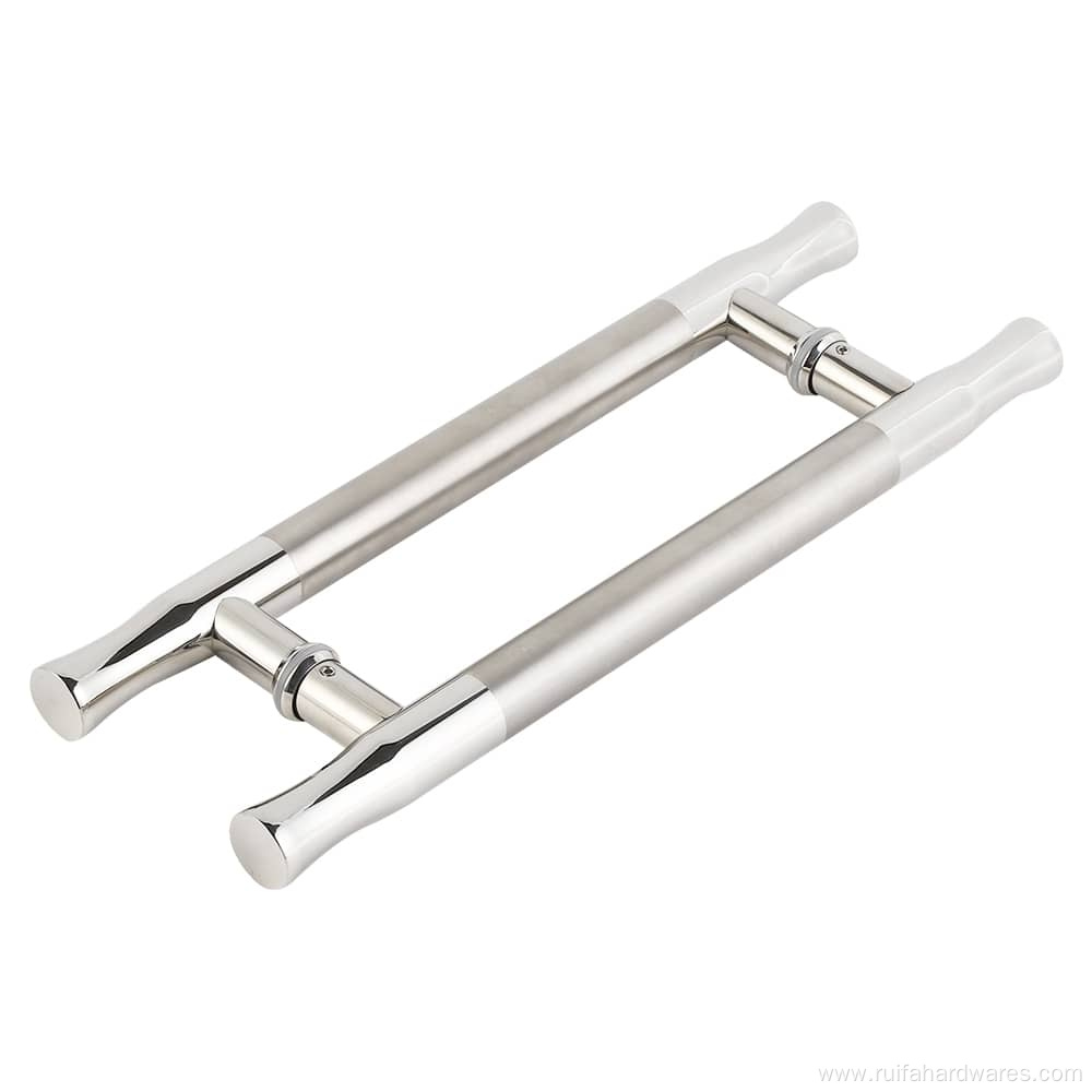 Stainless Steel Handle with Matte Texture